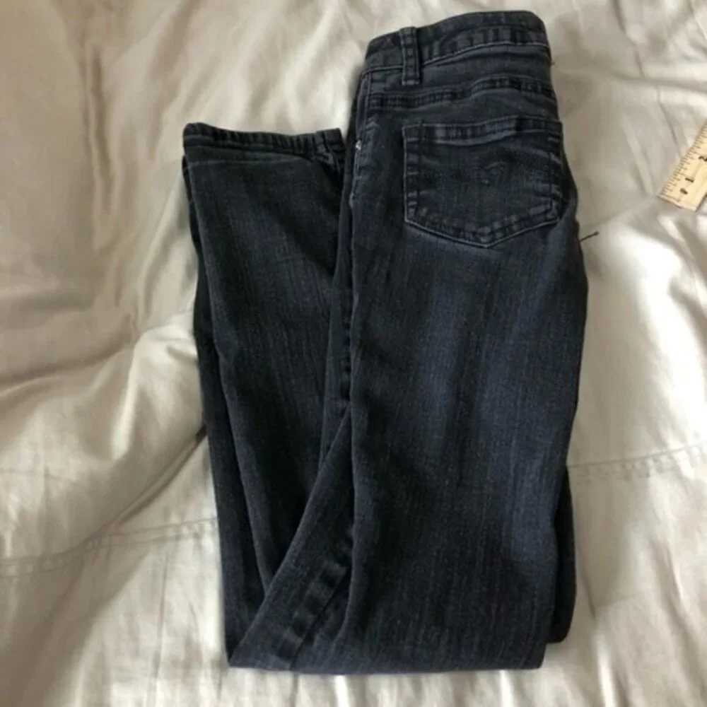 Girls size 12 justice black jeggings / Jeans simply low super skinny jeans